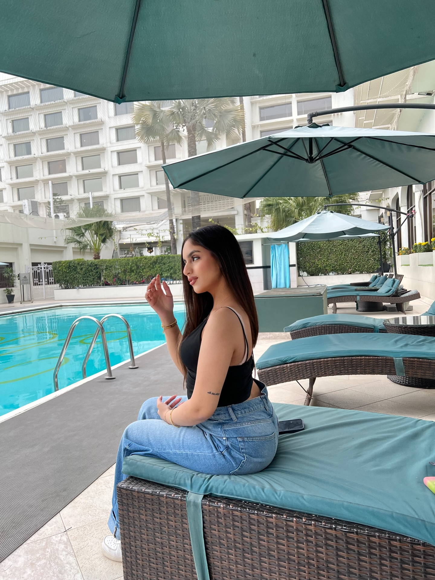 Hamna Abbasi Casual Pose